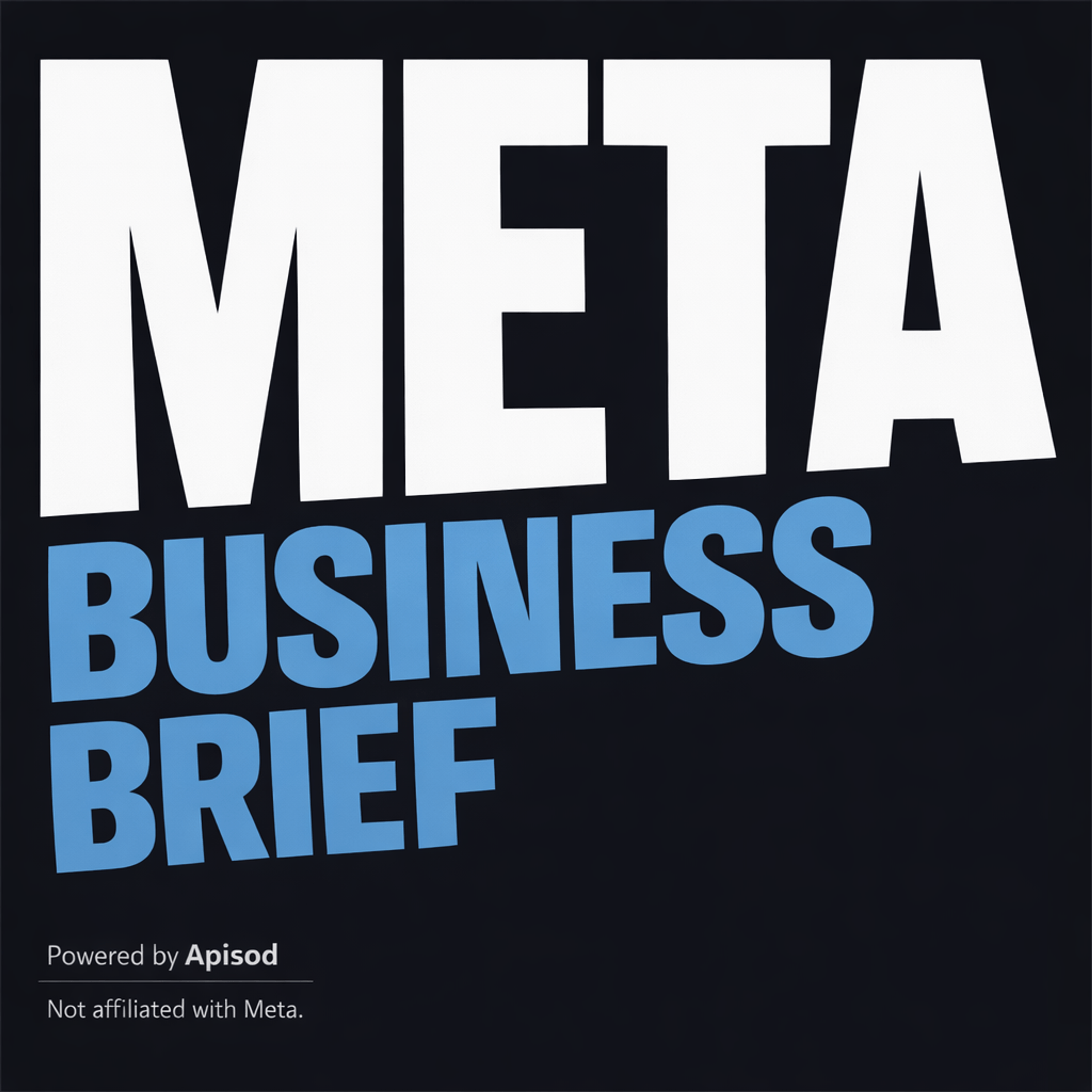 Meta Business Brief podcast cover art