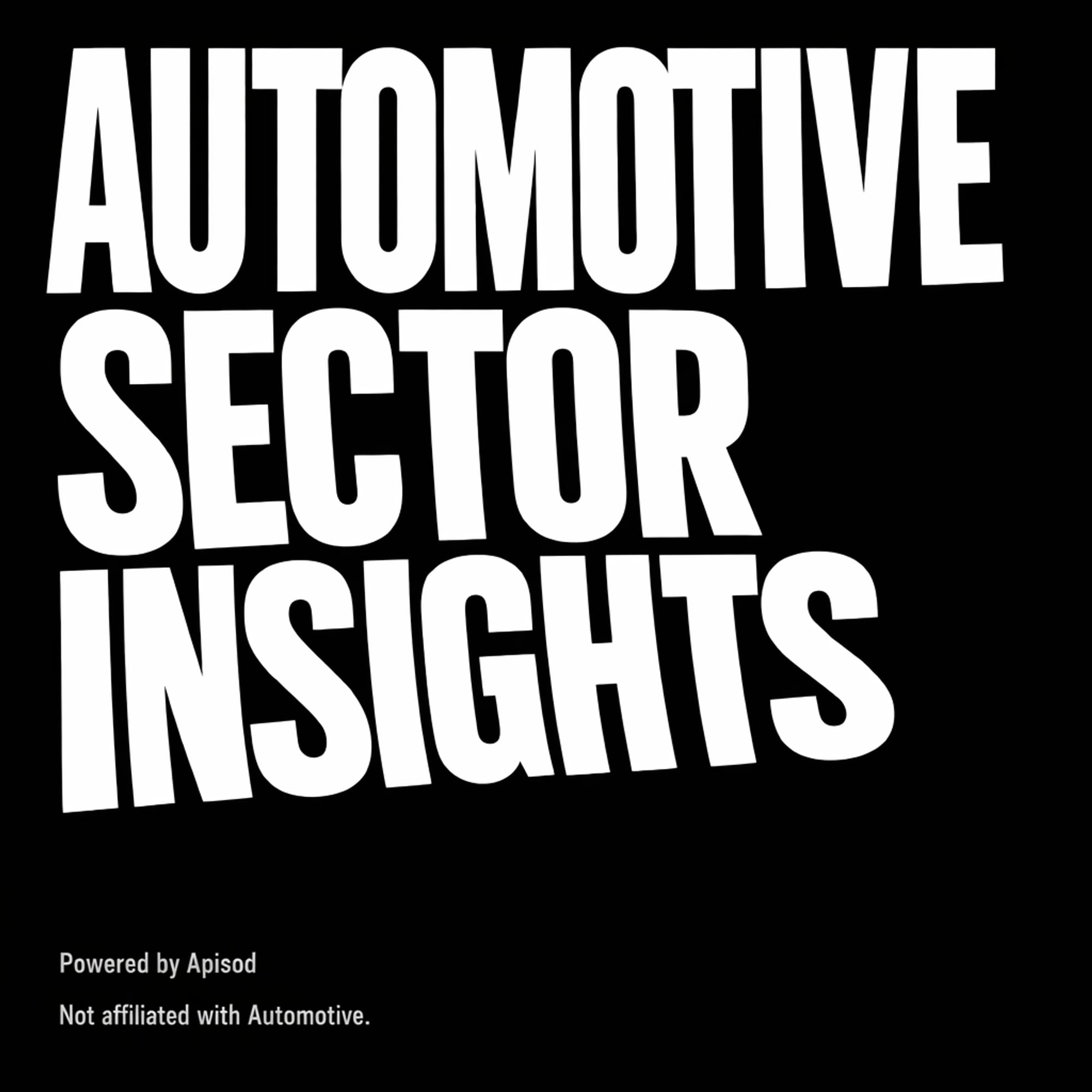 Automotive Sector Insights podcast cover art
