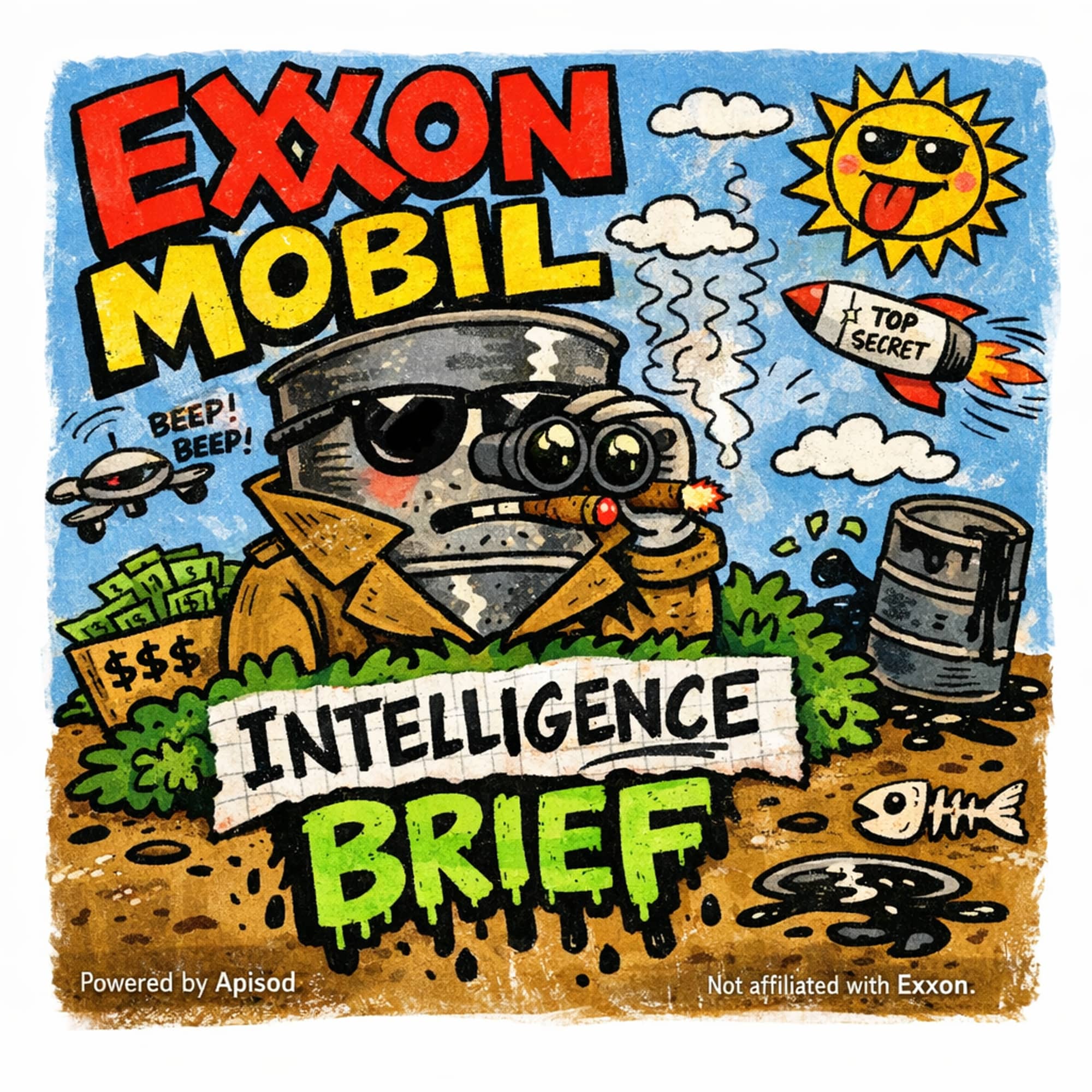Exxon Mobil Intelligence Brief podcast cover art