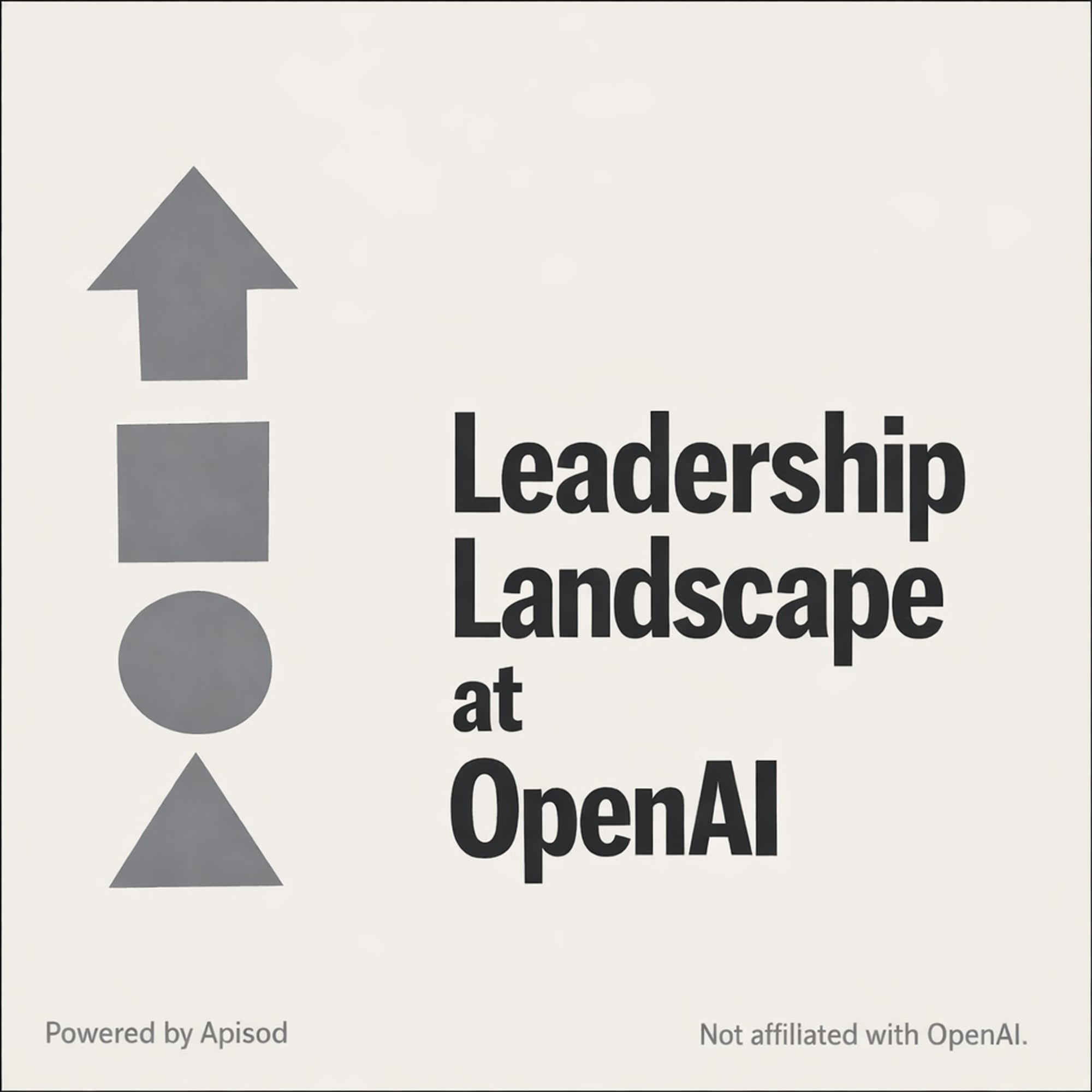 Leadership Landscape at OpenAI podcast cover art