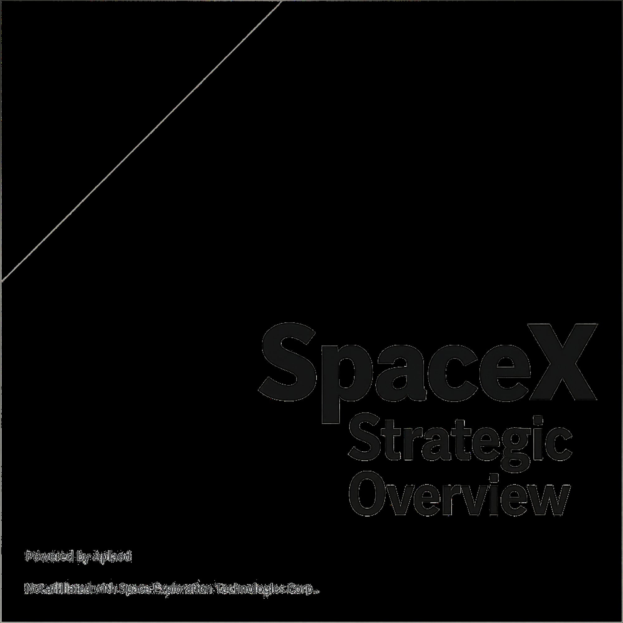 SpaceX Strategic Overview podcast cover art
