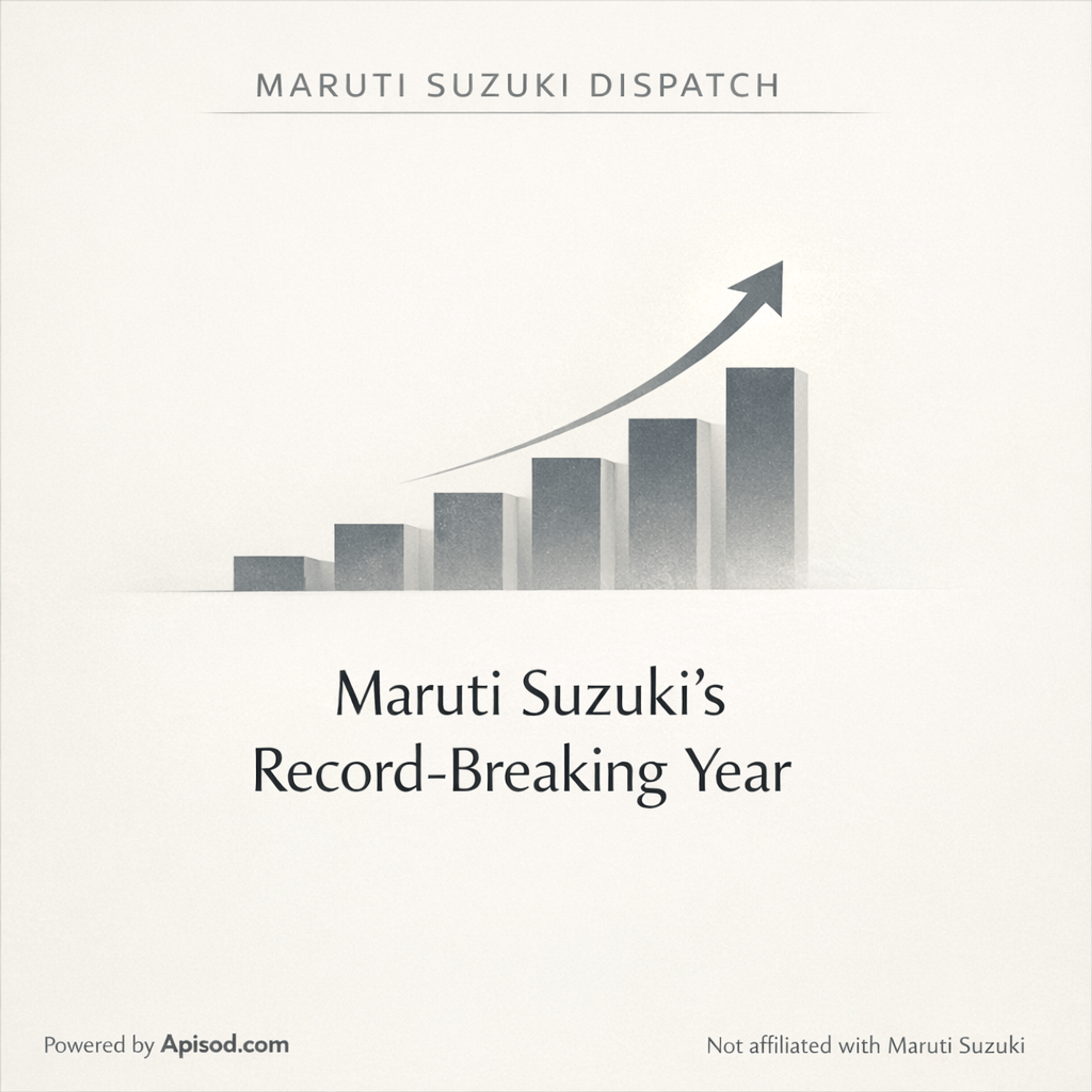 Maruti Suzuki's Record-Breaking Year episode cover art