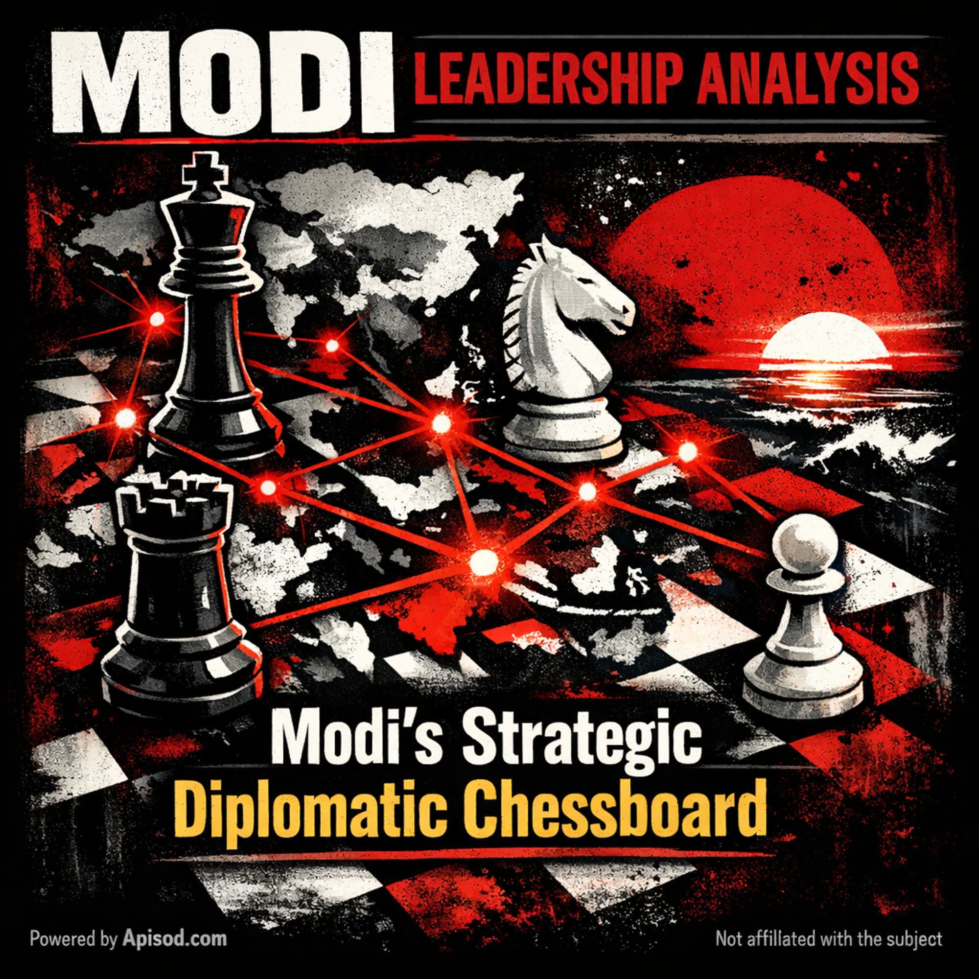 Modi's Strategic Diplomatic Advances episode cover art