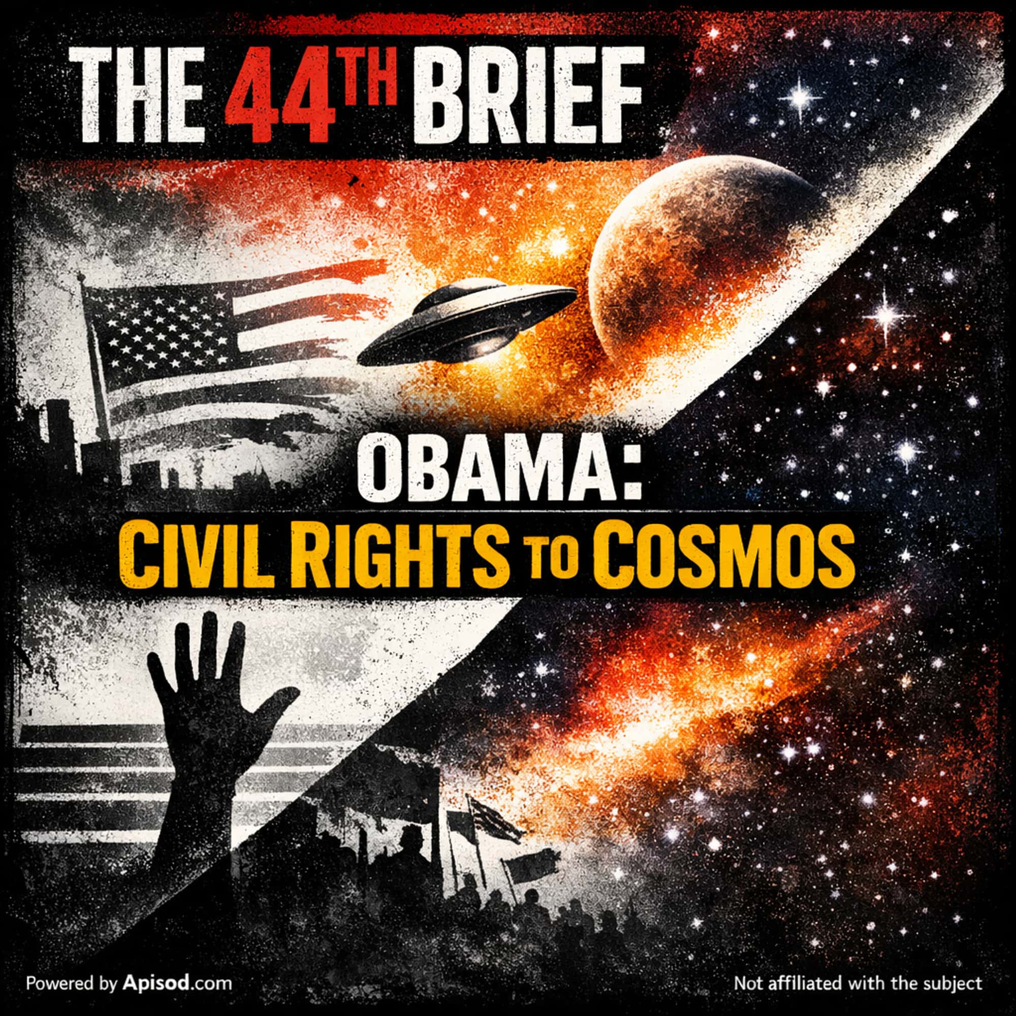 Obama: Civil Rights to Cosmos cover