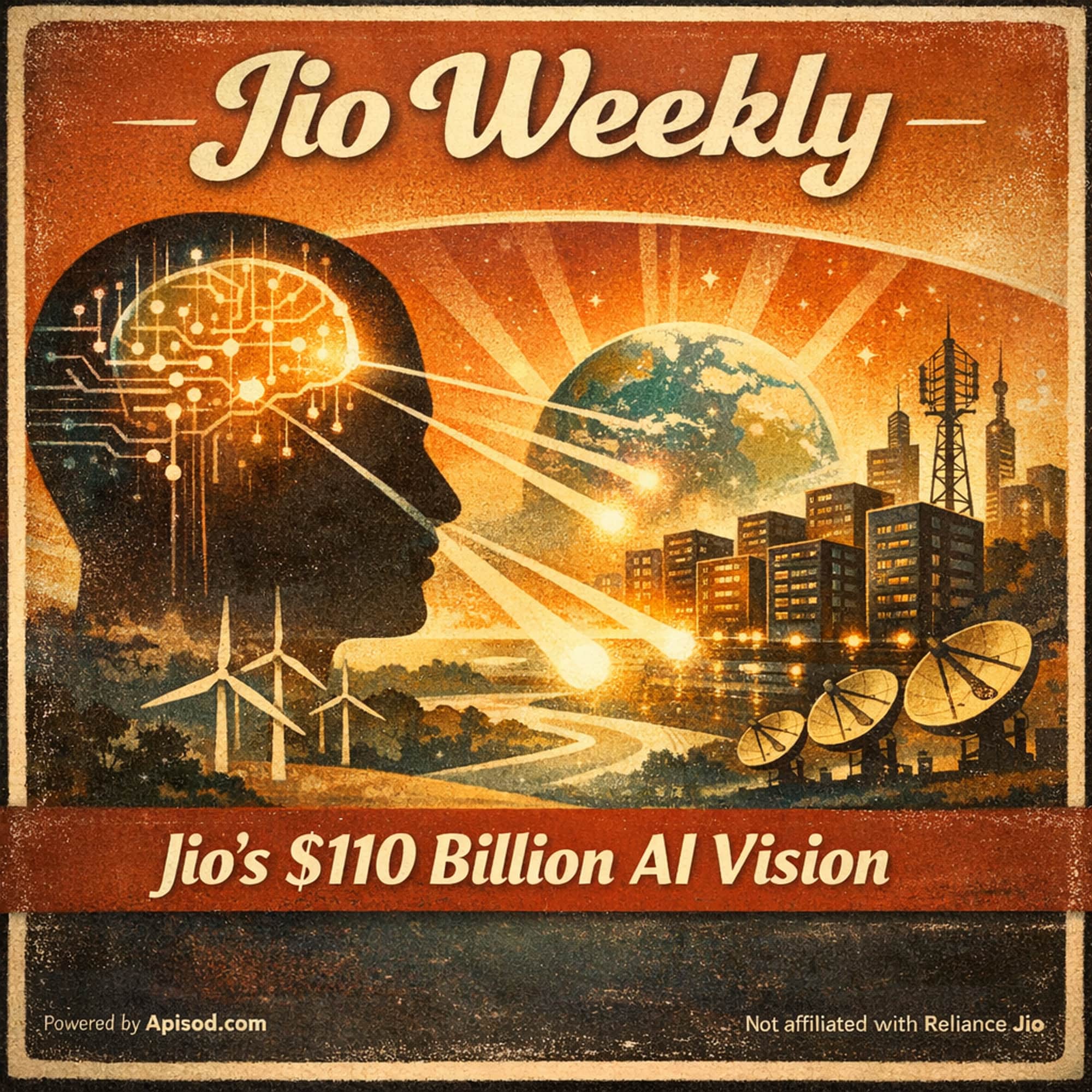 Jio's $110 Billion AI Odyssey cover