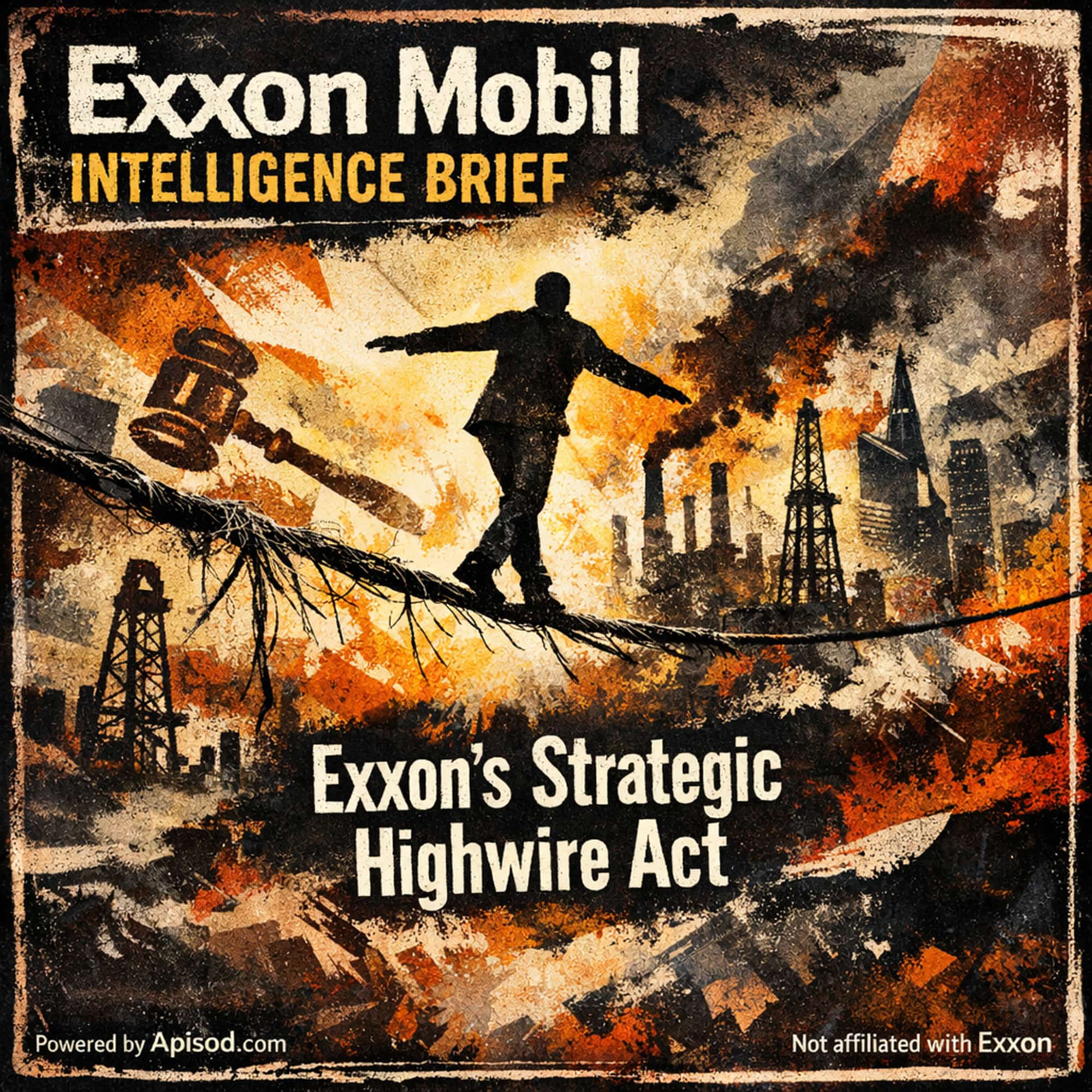 Exxon's High-Stakes Climate Gamble cover