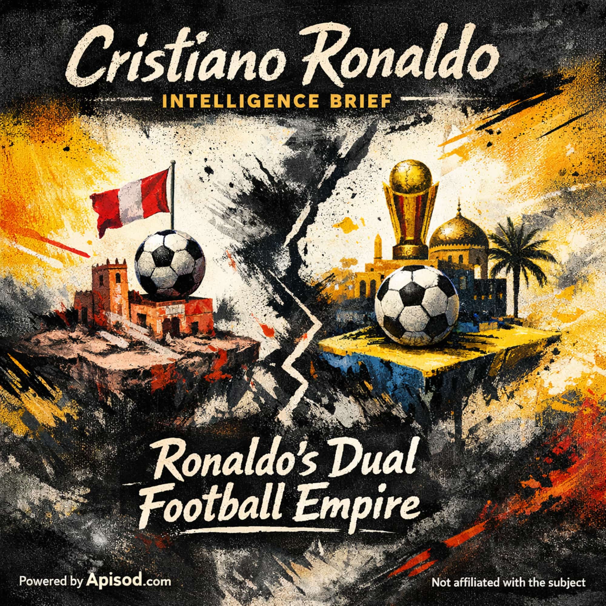 Ronaldo's Dual Football Empire cover