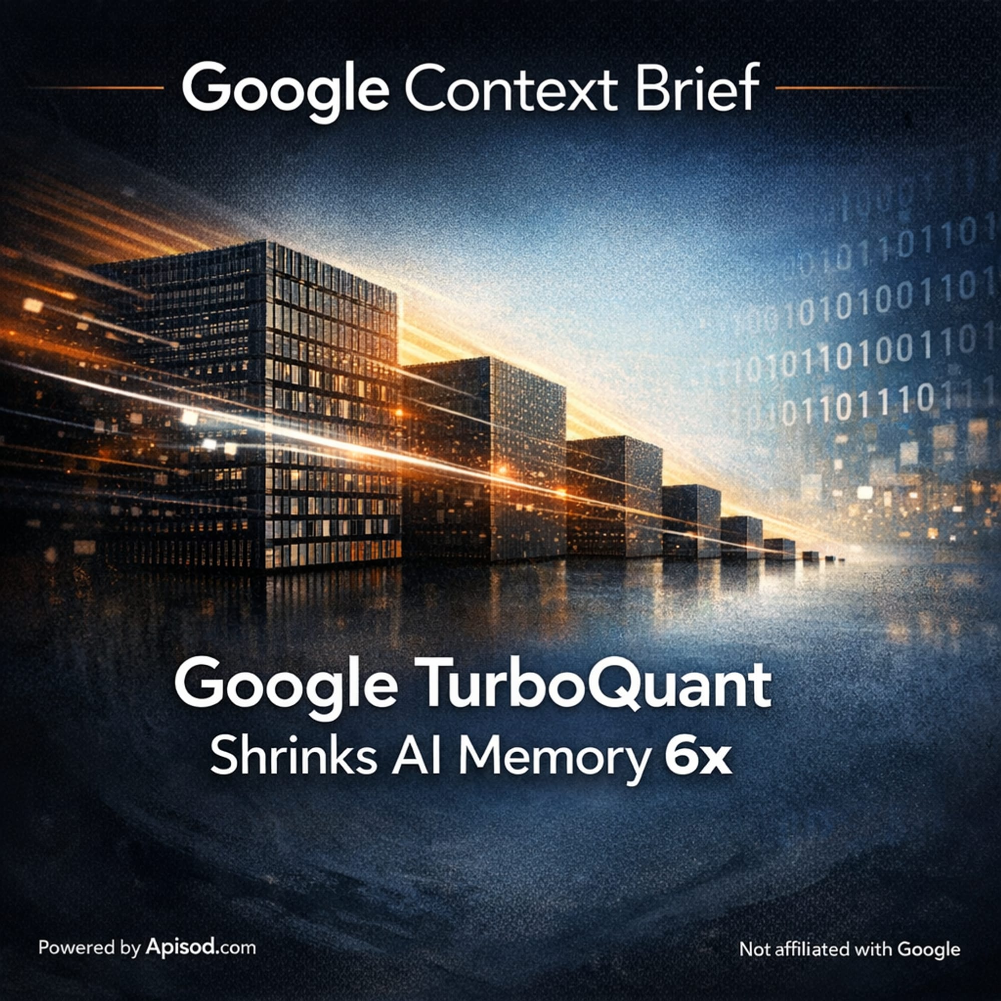 Google TurboQuant Shrinks AI Memory 6x cover