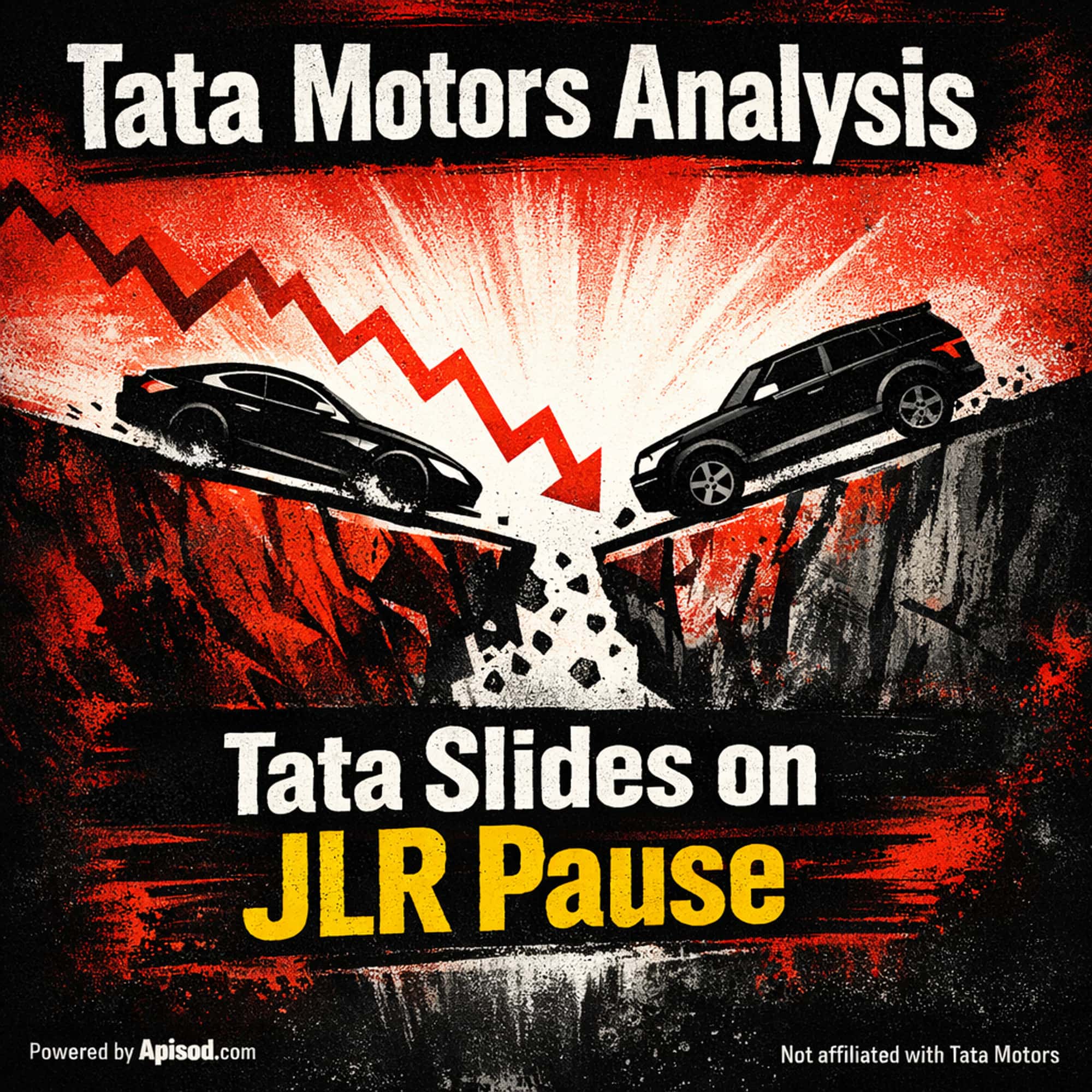 Tata Slides on JLR Pause cover