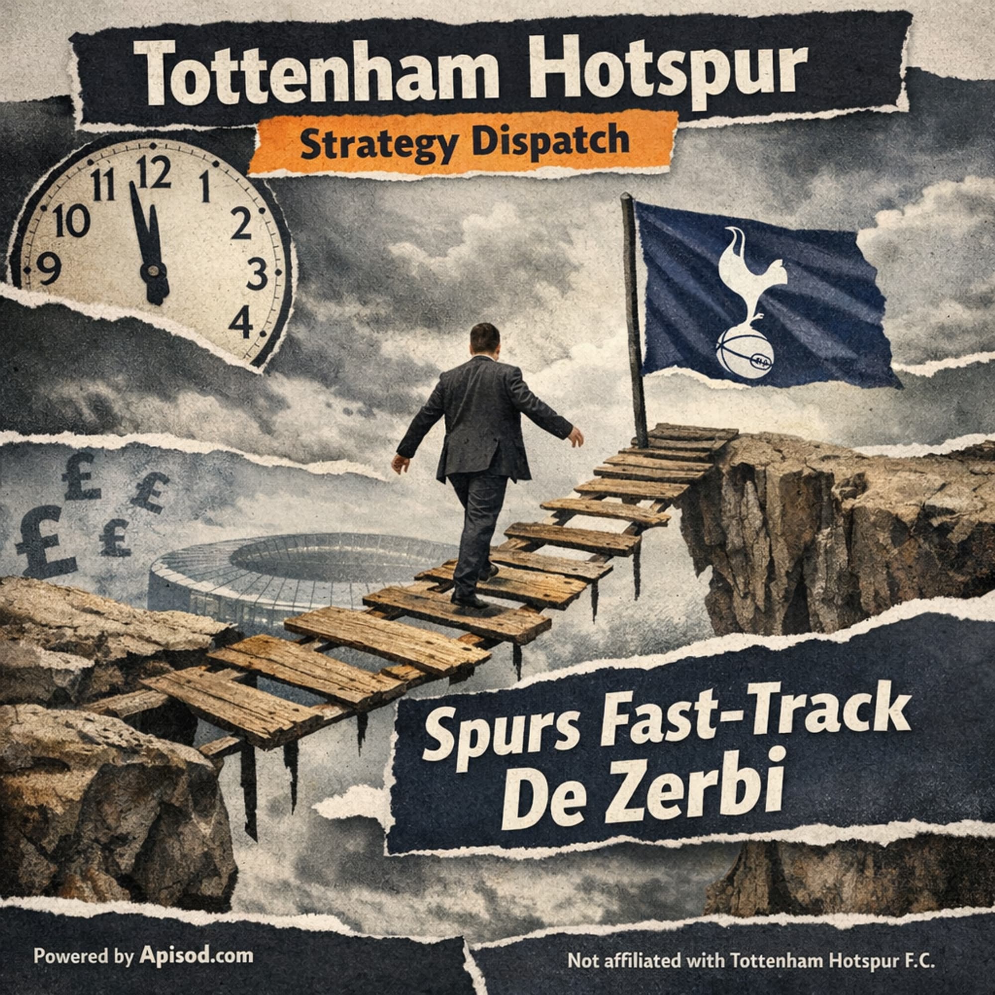 Spurs Fast-Track De Zerbi cover