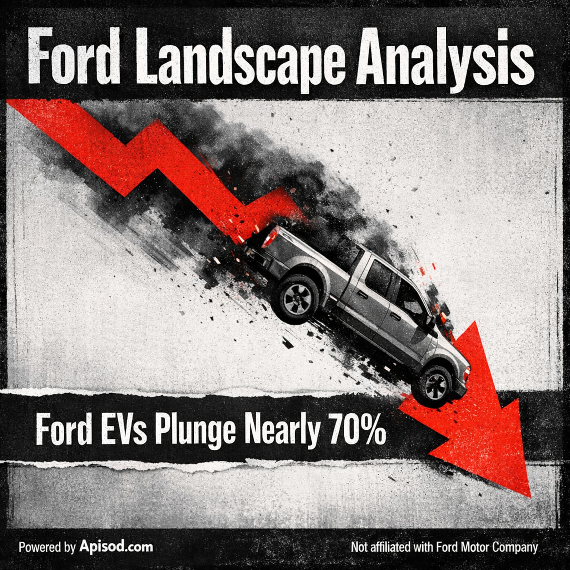 Ford EVs Plunge Nearly 70% cover
