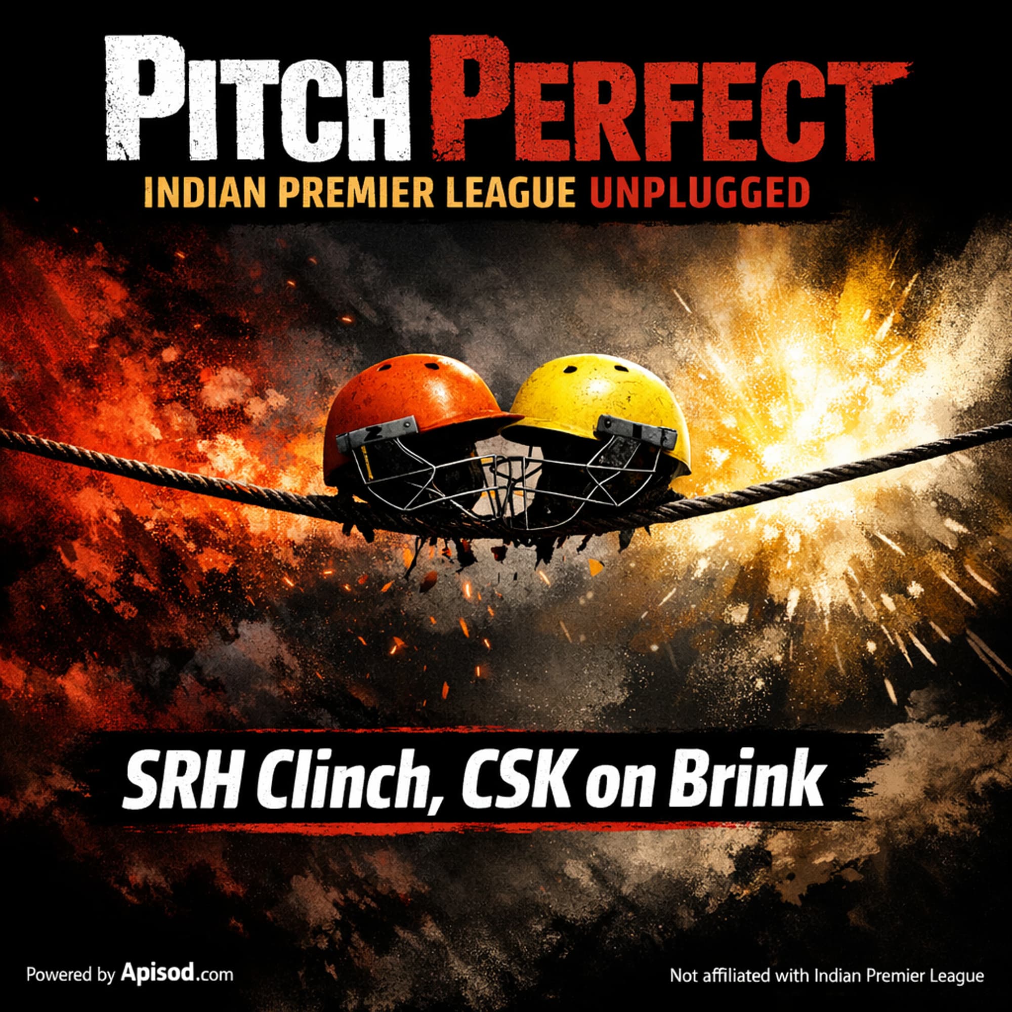 SRH Clinch, CSK on Brink cover