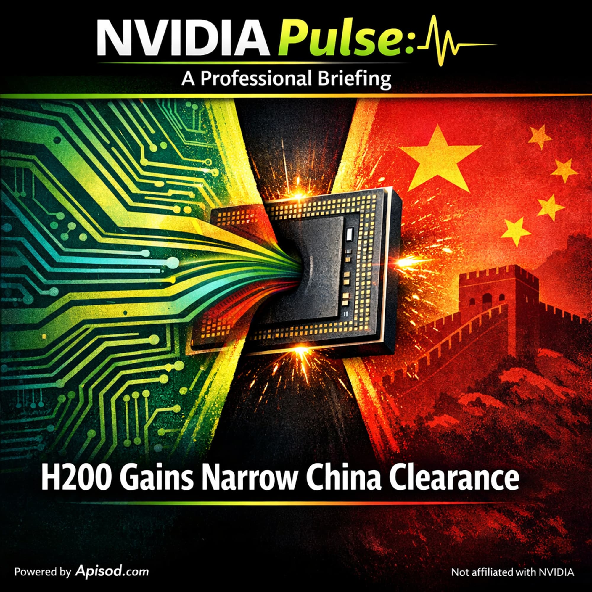 H200 Gains Narrow China Clearance cover