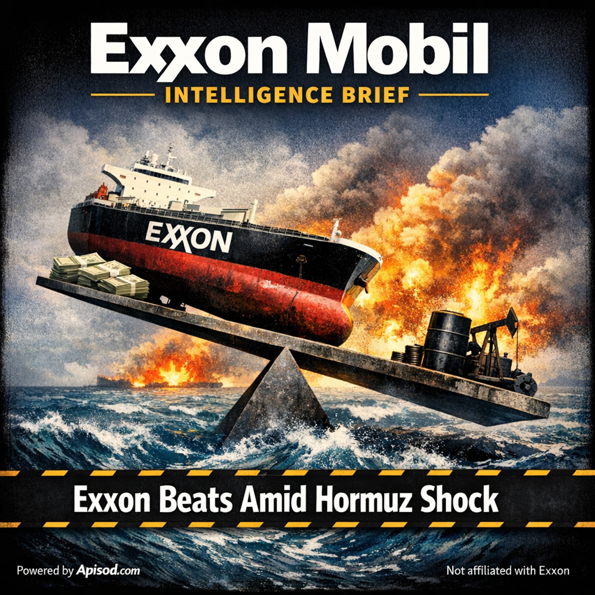 Exxon Beats Amid Hormuz Shock cover
