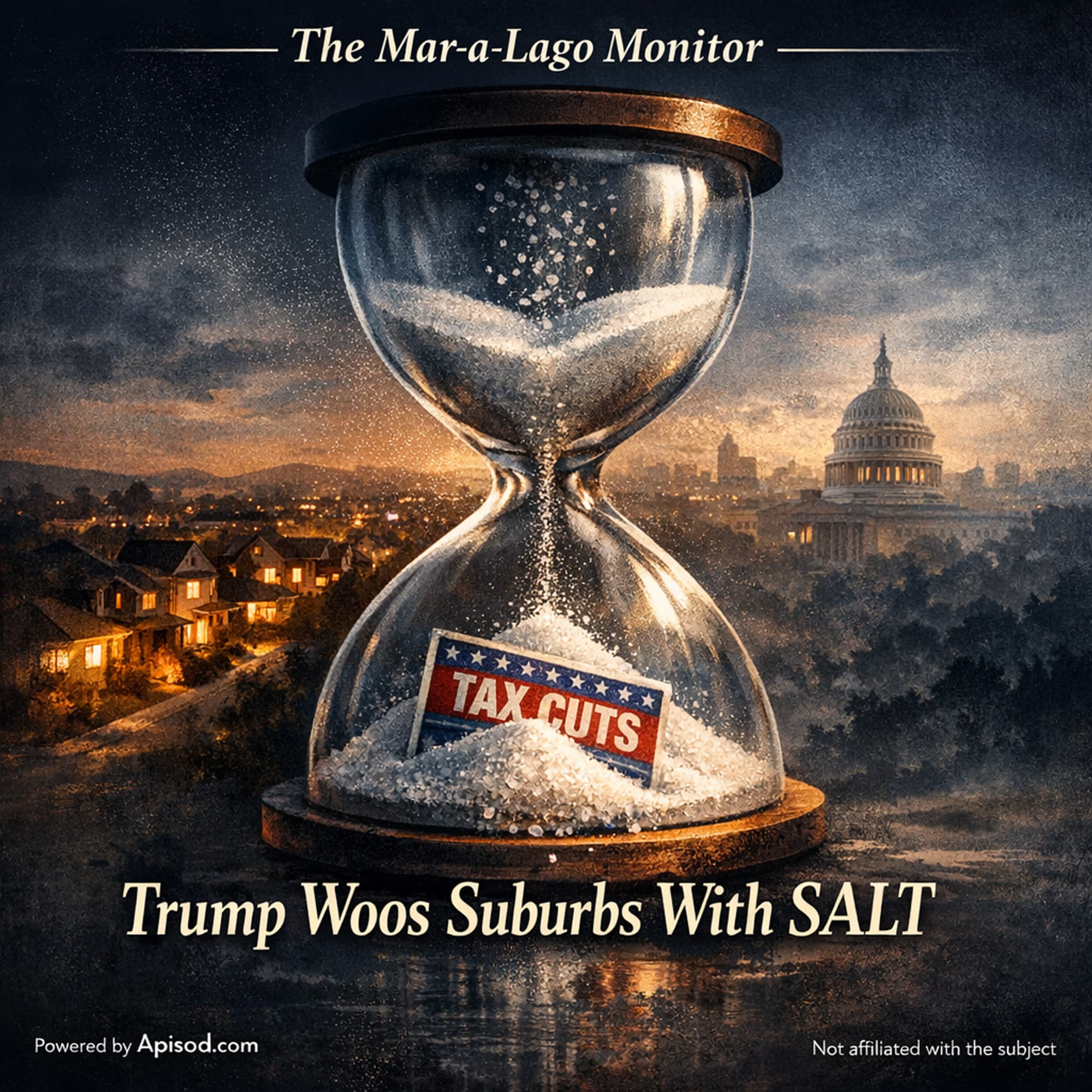 Trump Woos Suburbs With SALT cover