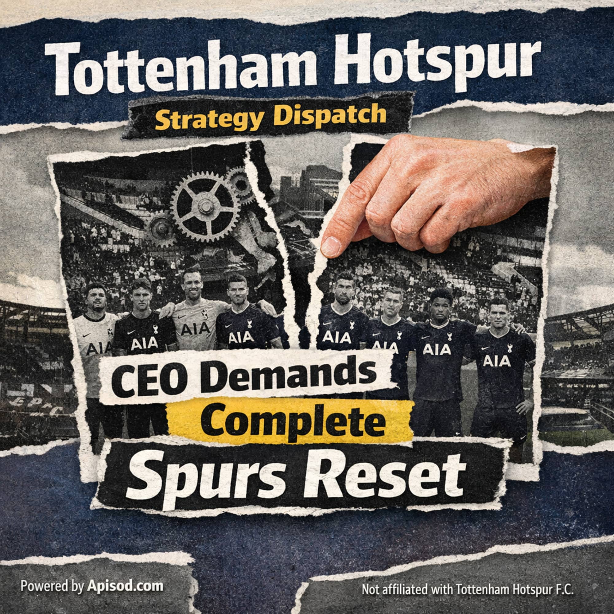 CEO Demands Complete Spurs Reset cover