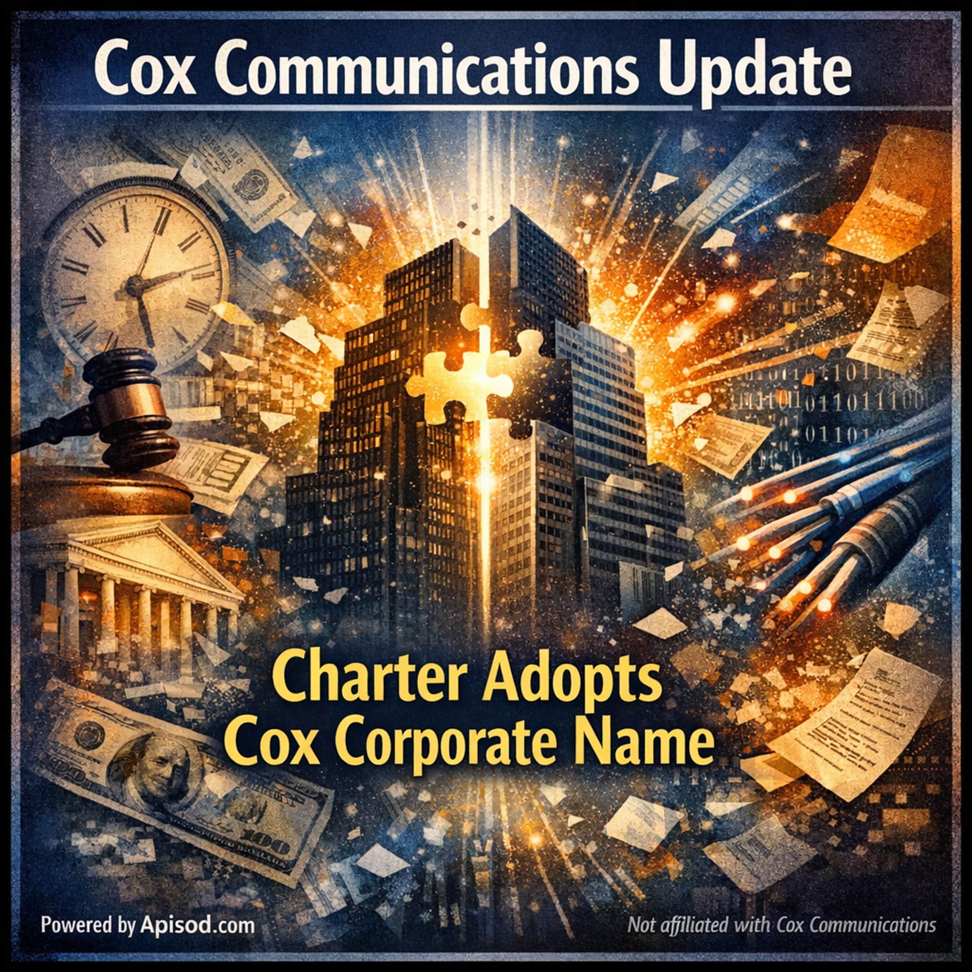 Charter Adopts Cox Corporate Name cover