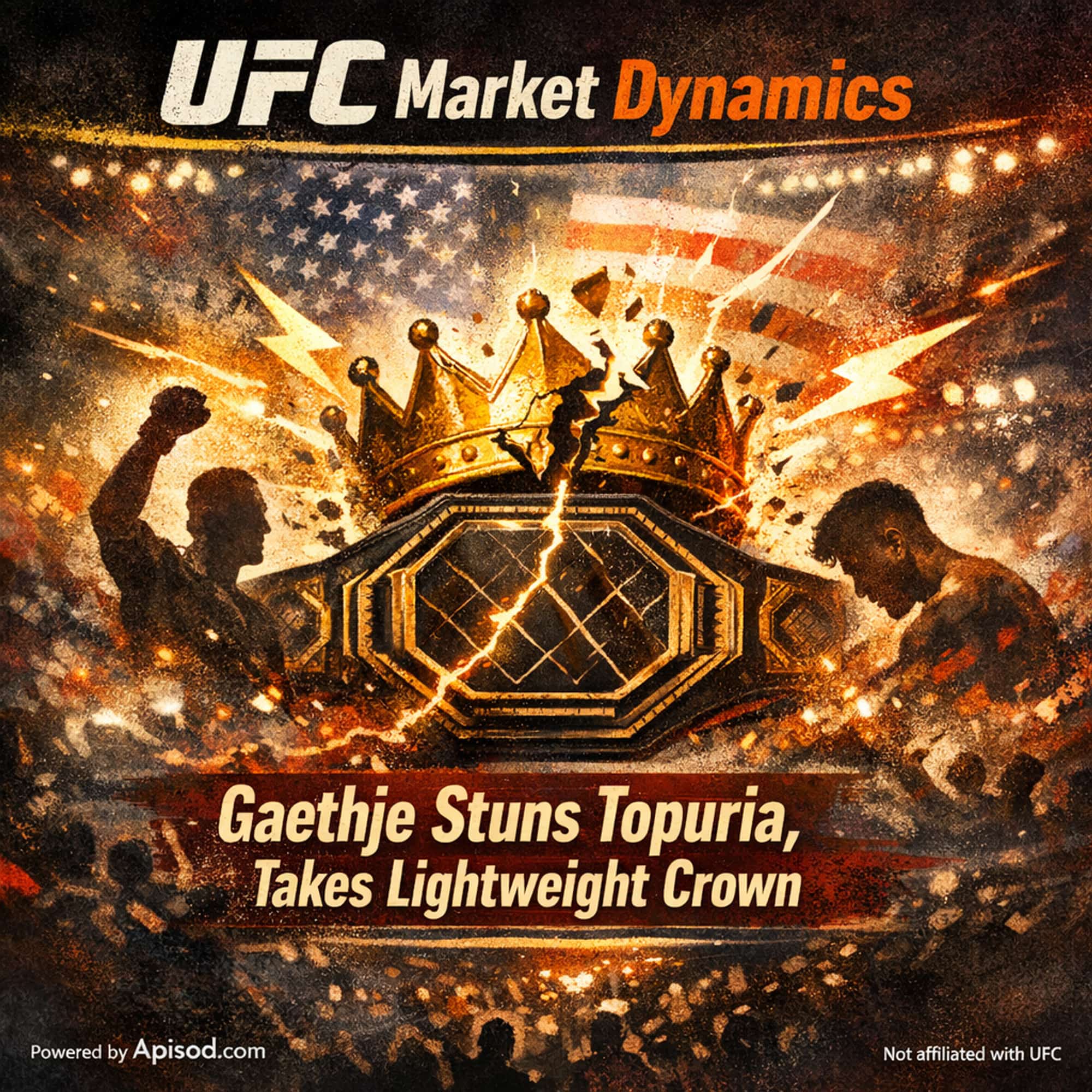 Gaethje Stuns Topuria, Takes Lightweight Crown cover