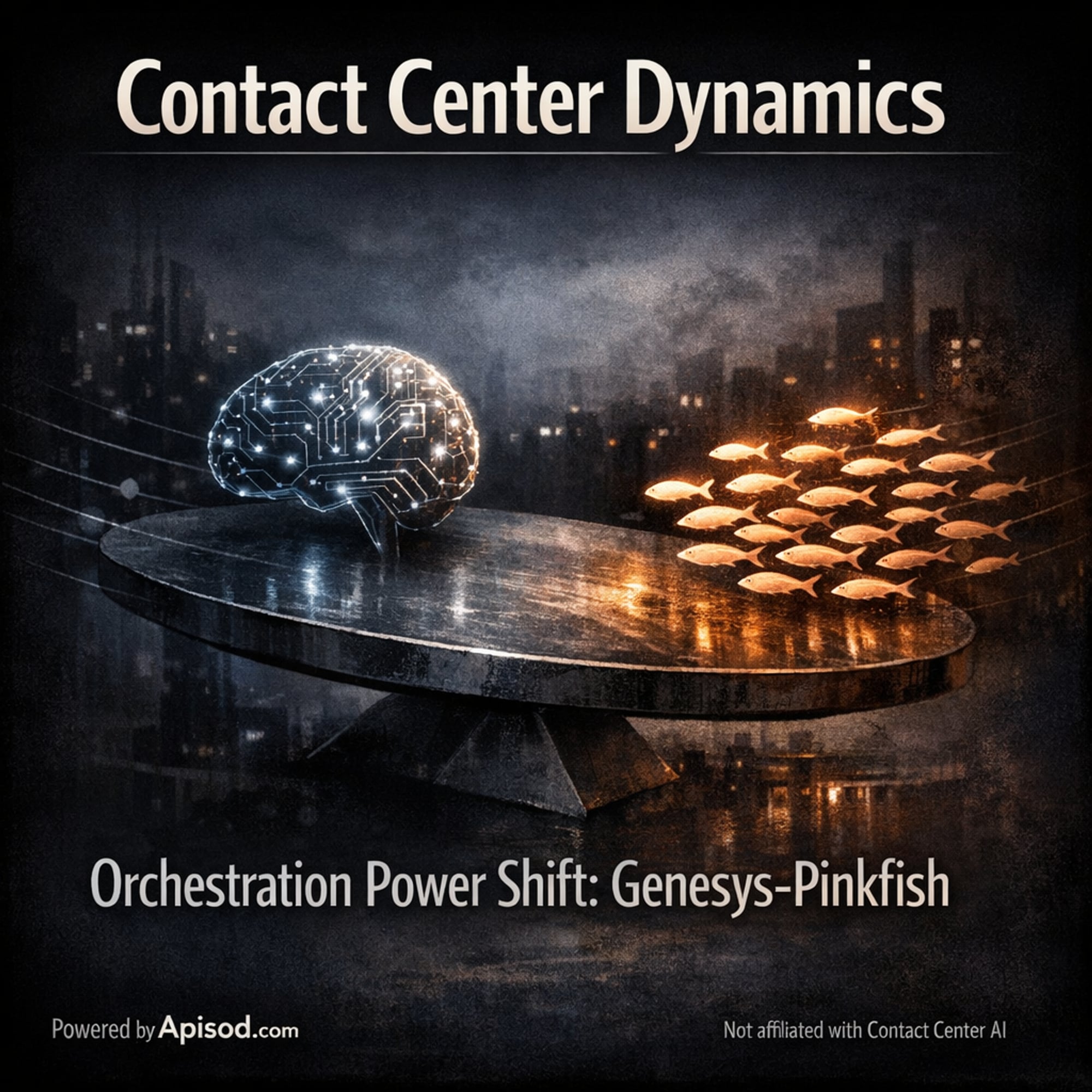 Orchestration Power Shift: Genesys-Pinkfish cover