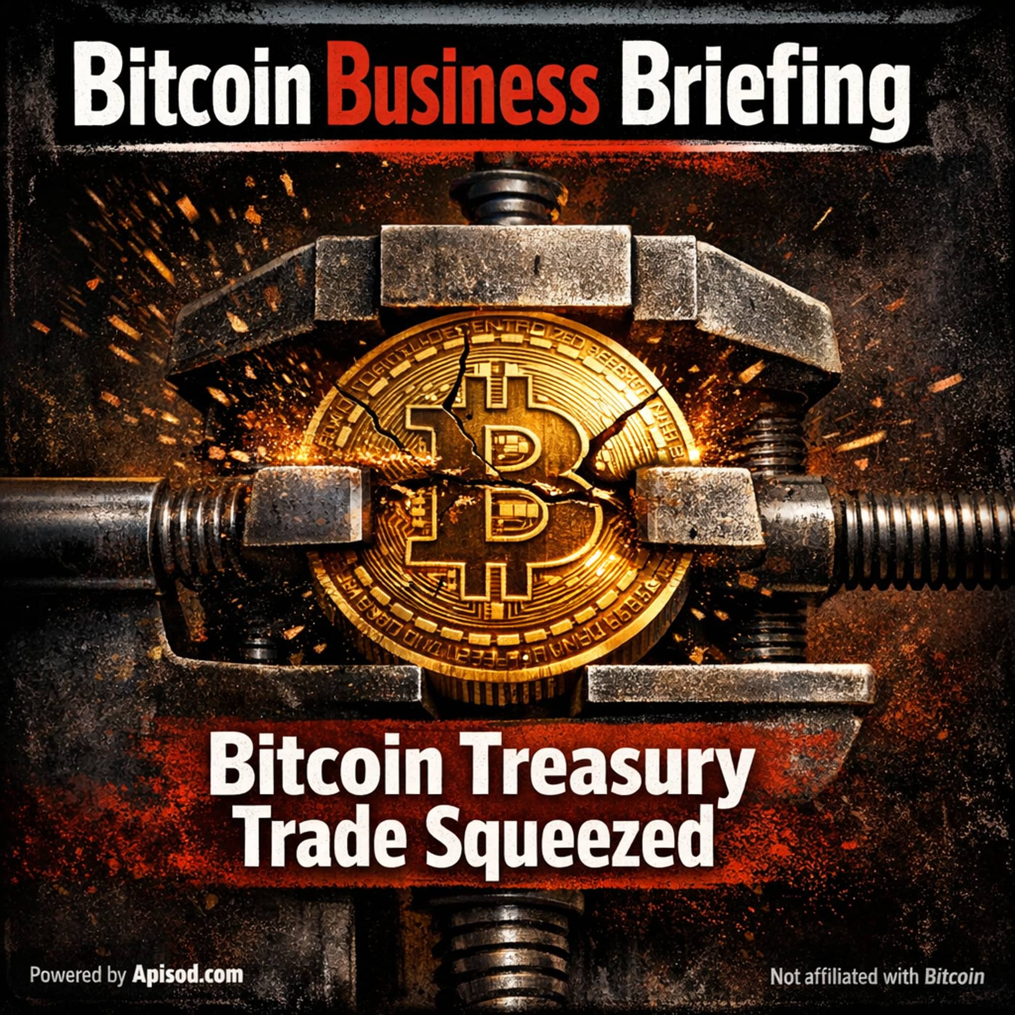 Bitcoin Treasury Trade Squeezed cover