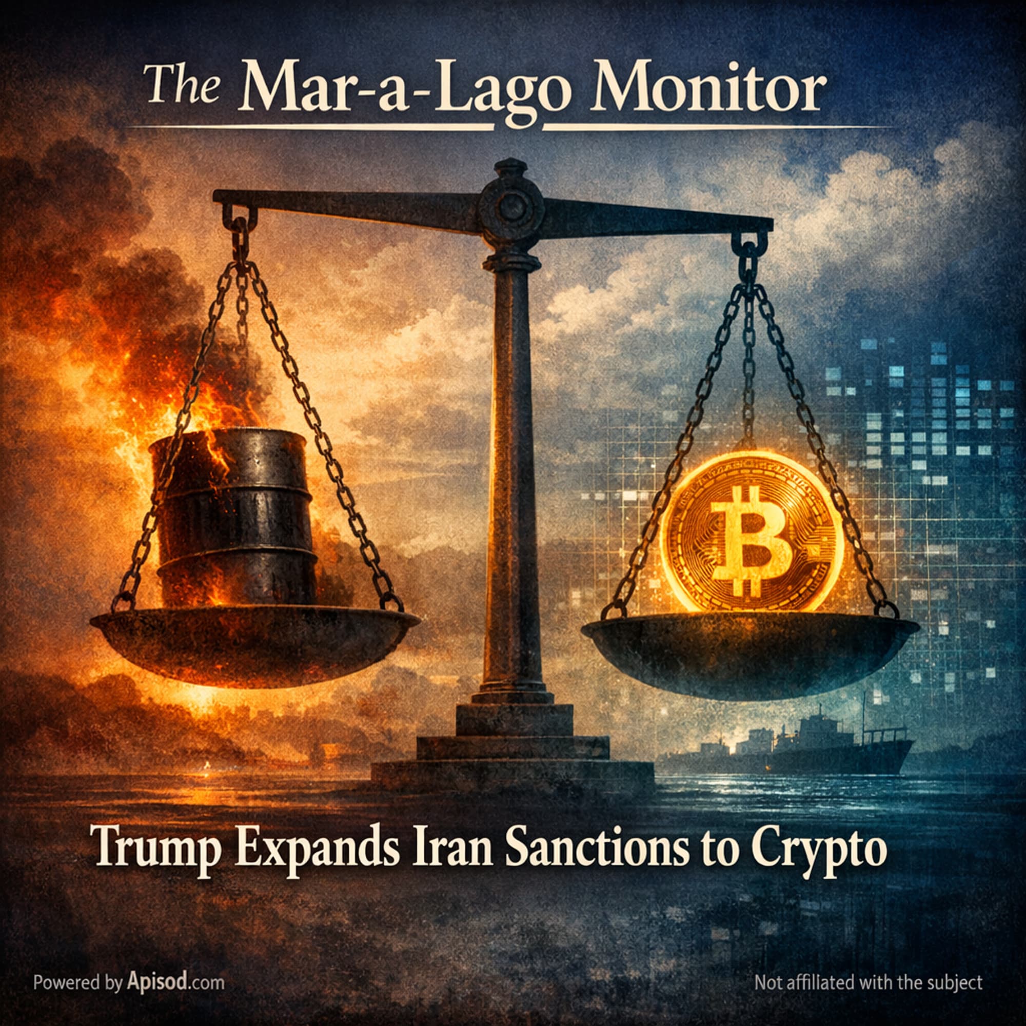 Trump Expands Iran Sanctions to Crypto cover