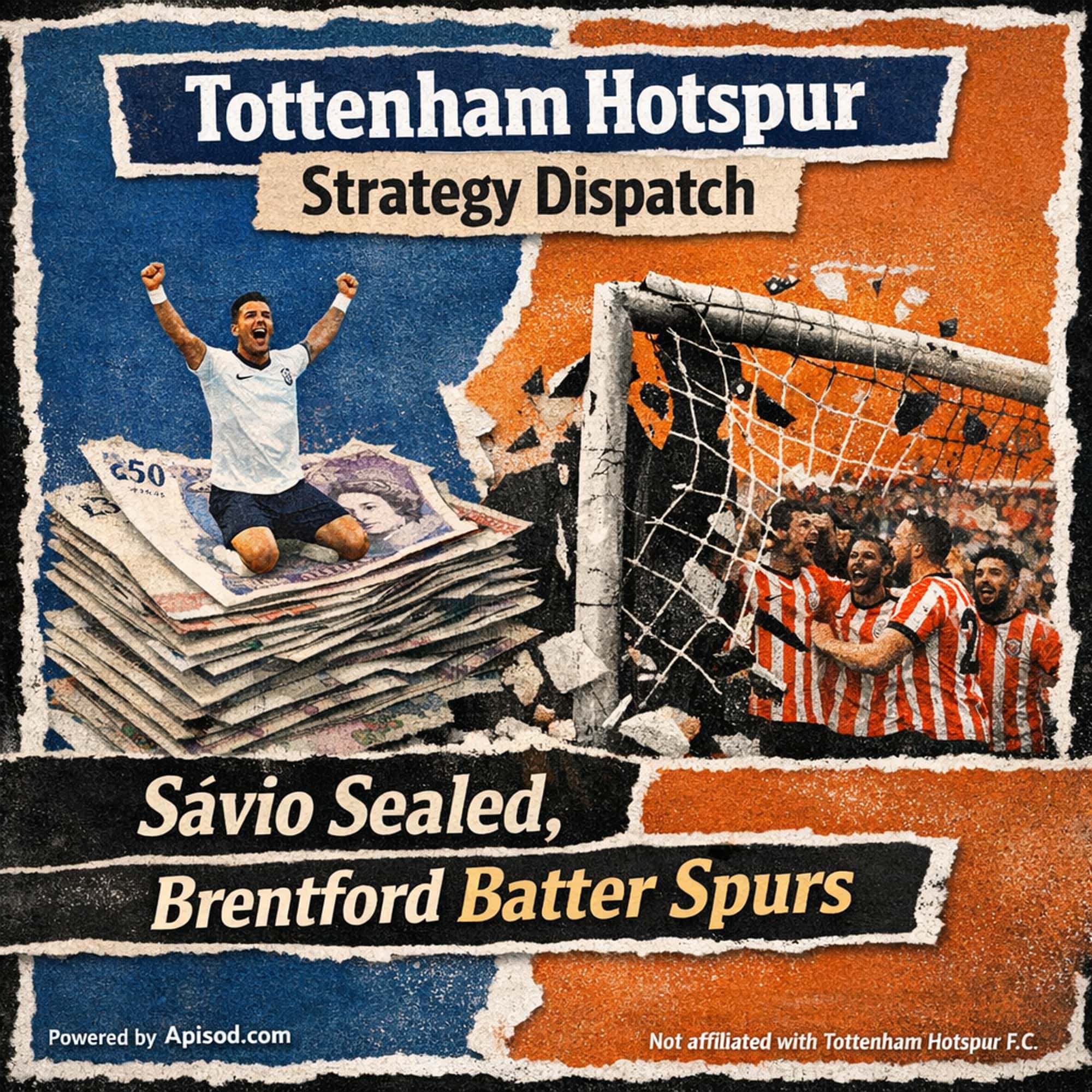 Sávio Sealed, Brentford Batter Spurs cover