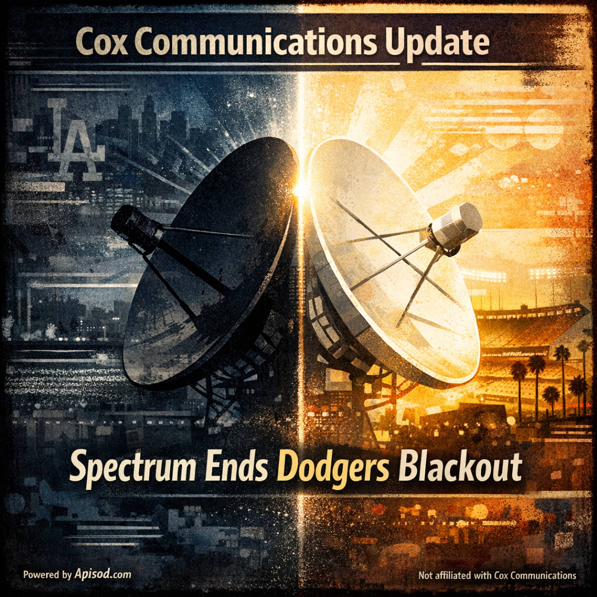 Spectrum Ends Dodgers Blackout cover
