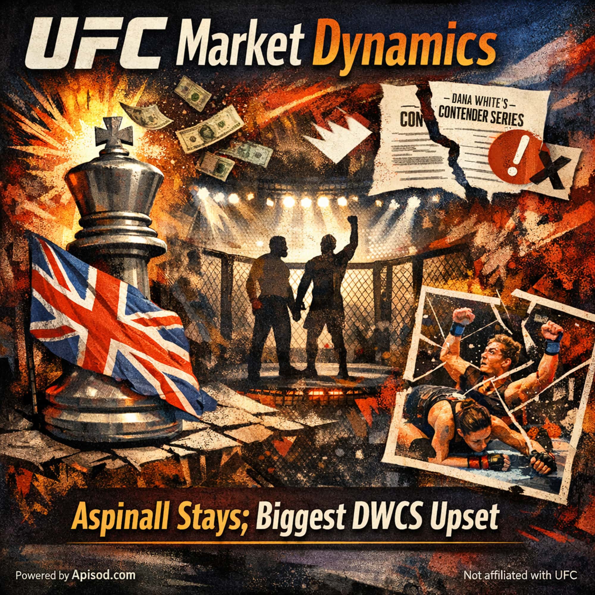 Aspinall Stays; Biggest DWCS Upset cover